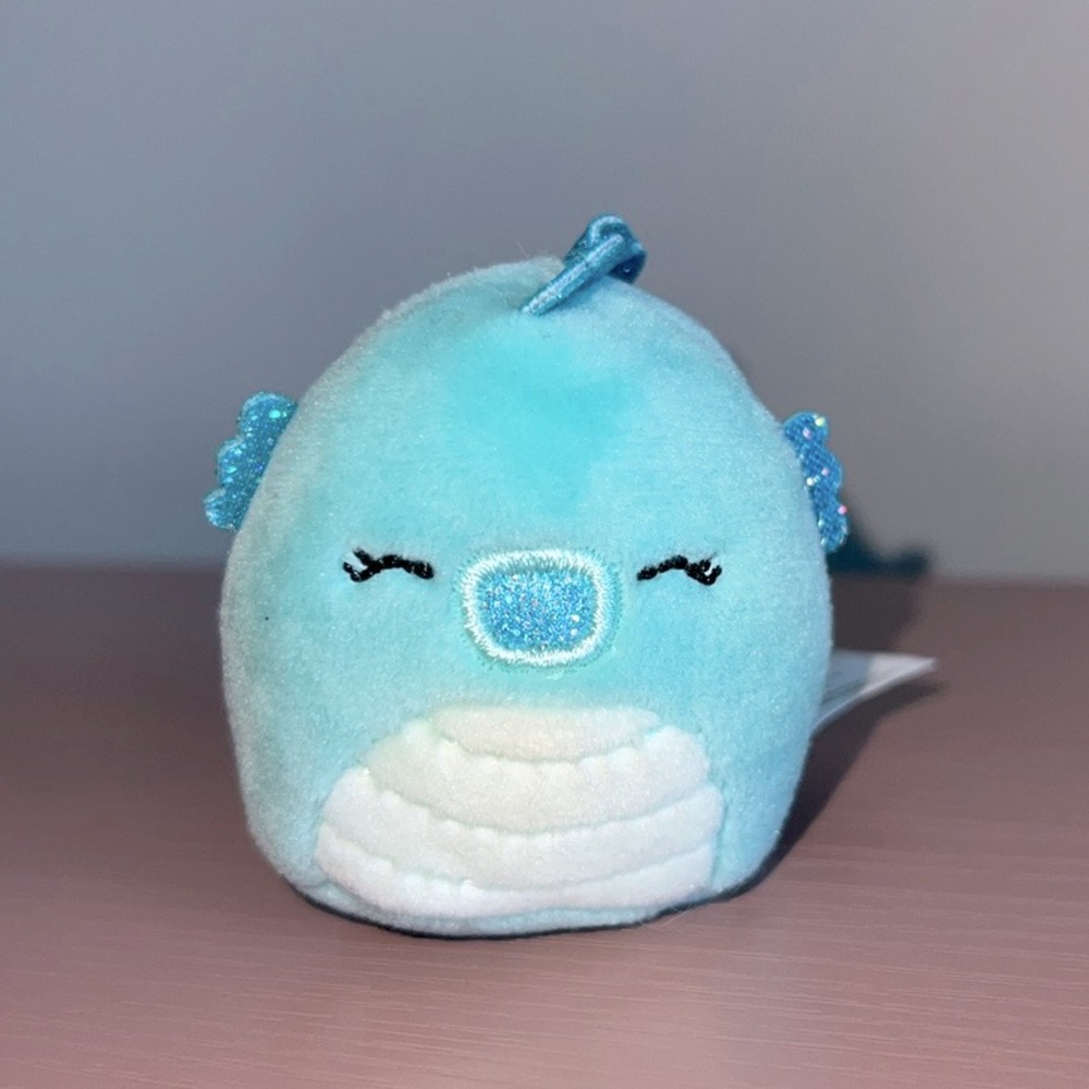 Squishmallows Squishville DeeDee the Seahorse 🩵